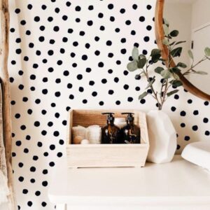 Polka Dot Wall Decals Irregular Nursery Confetti Stickers 4