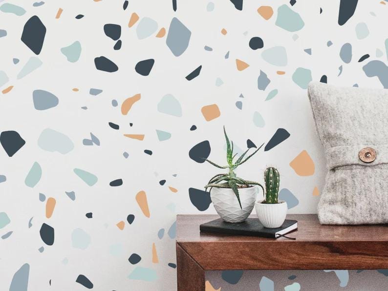 il_fullxfull.7567604088_gne5.jpg Terrazzo Wall Decals Stones Wall Sticker Decoration