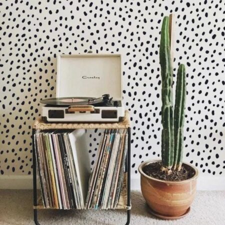 Polka Dot Wall Decals Confetti Stickers Irregular Nursery 3