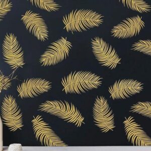 Palm Leaf Monstera Wall Decals Tropical Leaves Stickers ga286