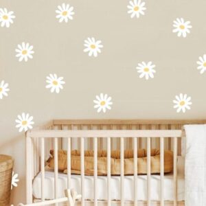 Daisy Wall Decals Flowers Nursery Stickers Set for Decoration h180