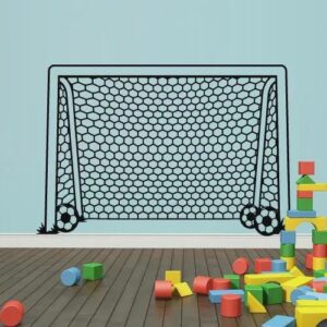 Soccer Gate Wall decal Football Sticker z1555