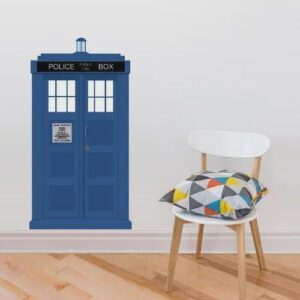 Police Box Wall Decal Tardis (Col643)