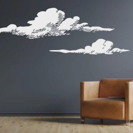 Clouds Wall Decal Decoration Sticker z826