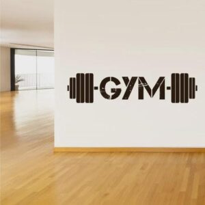Gym Wall Decal Fitness Crossfit Training Home Decoration Sticker z3116