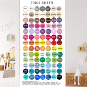 Polka Dot Wall Decals Set – Custom Color Vinyl Dots