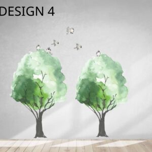Pine Tree Forest Wall Decals Woodland Large Kids Nursery