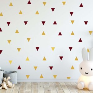 Polka Dots Wall Decals Peel & Stick Stickers Triangles