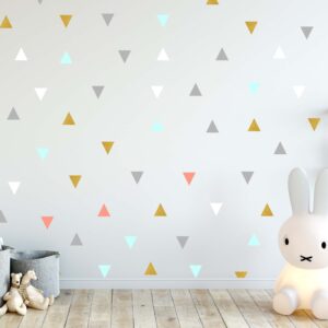 Polka Dots Wall Decals Peel & Stick Stickers Triangles