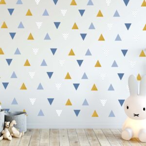 Polka Dots Wall Decals Peel & Stick Stickers Triangles