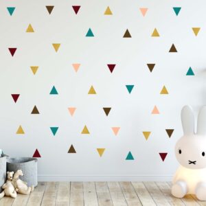 Polka Dots Wall Decals Peel & Stick Stickers Triangles