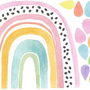 Rainbow wall decals Color Nursery Decor Stickers