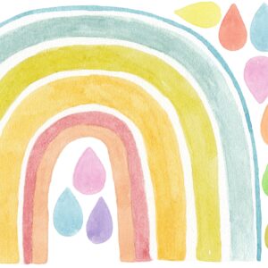 Rainbow wall decals Color Nursery Decor Stickers