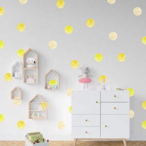 Watercolor Sun Wall Decal Sticker