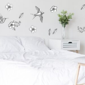 Hummingbird Birds Wall Decal