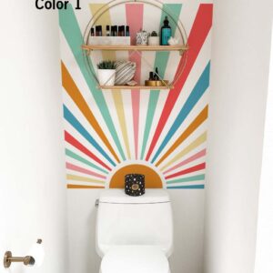 Boho Sun Arch Wall Decal