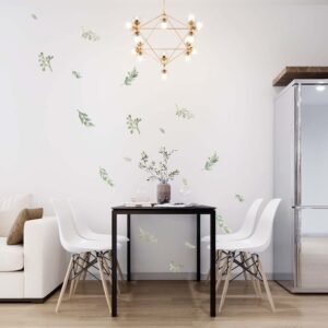 Greenery Wall Decals – Botanical Leaf Stickers for Bedroom