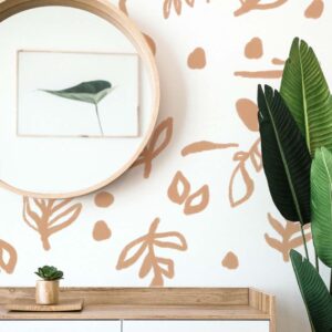 Boho Leaf Wall Decals