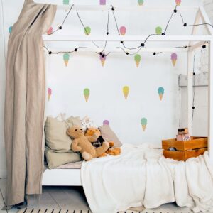 Ice Cream Polka Dot Wall Decals
