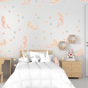 Mermaid Wall Decals – Seashells Wall Stickers