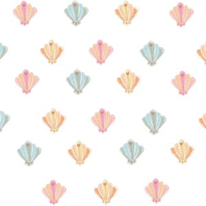 Shell Wall Decals Sea Theme Stickers