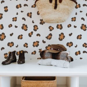 Leopard Spots Wall Stickers Animal Print Polka Dots Decals
