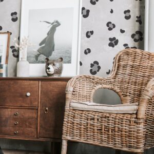 Leopard Spots Wall Stickers Animal Print Polka Dots Decals