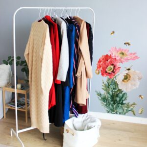 Flower wall Decal Greenery Stickers Colorful Floral