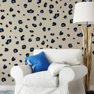 Leopard print wall decal Animal Cats spots Polka Dot