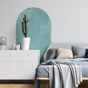 Colour Block Wall Decal Arch Sticker Headboard