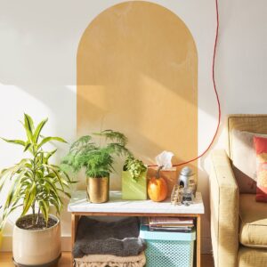 Colour Block Wall Decal Arch Sticker Headboard