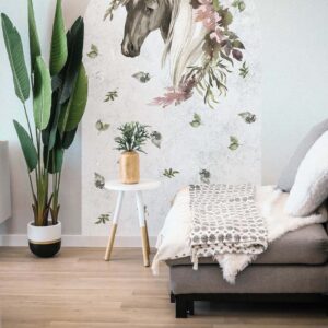 Horse Wall Decals, Arch Sticker, Headboard