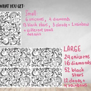 Unicorn Wall Decals Unicorn Vinyl Stickers