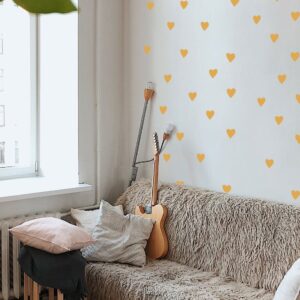 Heart Wall Decals Polka Dots Stickers