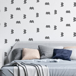 Strip Wall Decal Zig Zag Stickers Lines