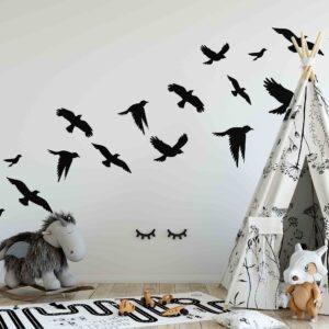 Flying Birds Wall Decal Stickers