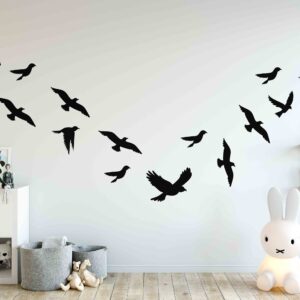 Flying Birds Wall Decal Stickers