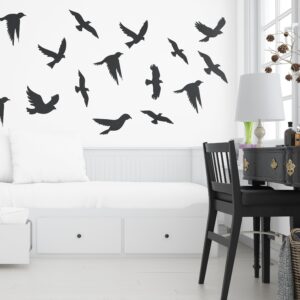 Flying Birds Wall Decal Stickers