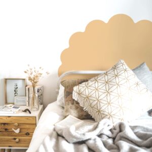 Headboard Wall Decal Arch Shell Mermaid Bed Sticker