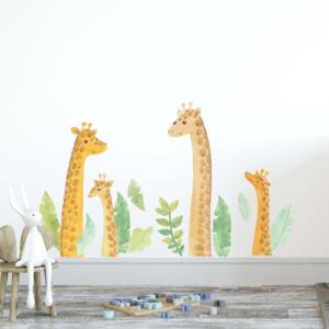 Giraffe Wall Decals Safari Animal Stickers Jungle