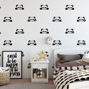 Adorable Panda Wall Decals – Perfect for Nurseries