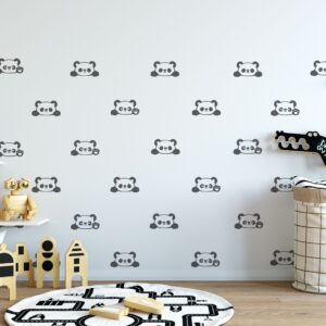 Adorable Panda Wall Decals – Perfect for Nurseries