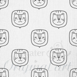 Lion Wall Decal Jungle Safari Animal Sticker Vinyl