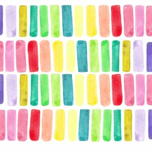 Sprinkle Wall Decals Rainbow Color Polka Dots