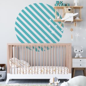 Wall Decal Circle Sticker Scandi Decor