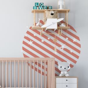 Wall Decal Circle Sticker Scandi Decor