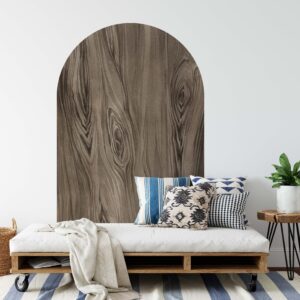 Color block wall decal Large Arch Headboard Wooden
