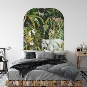 Safari Wall Decals Large Jungle Animals Arch