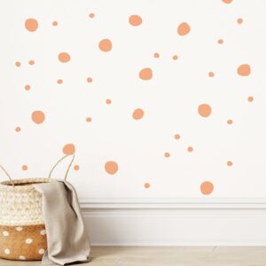 Polka Dot Wall Decals Set – Custom Color Vinyl Dots