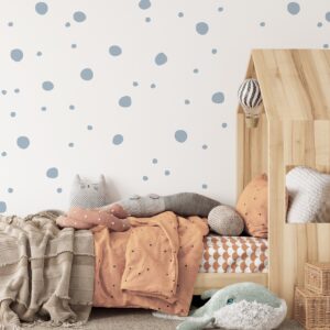 Polka Dot Wall Decals Set – Custom Color Vinyl Dots
